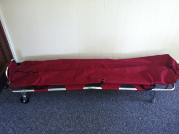 Aluminium Alloy Folding Stretcher with Body Bag-0