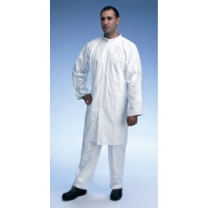 Tyvek Lab Coat PL30NP without Pockets-0