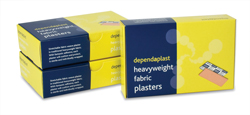 Fabric Plasters Assorted Box of 120 -0