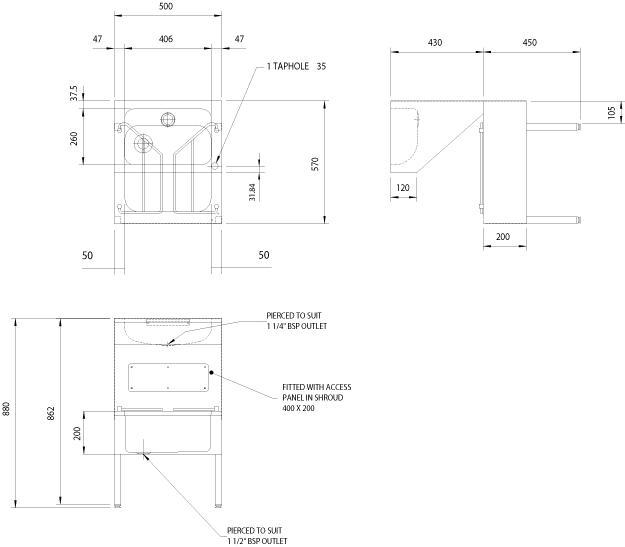 Wash Basin and Sink-1876