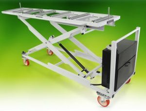 Mortuary Fridge Scissor Lifter Long Top - Electro and Manual Hydraulic-0