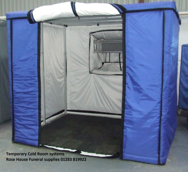 Temporary cold room body storage-1982