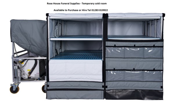 Temporary cold room body storage-1981
