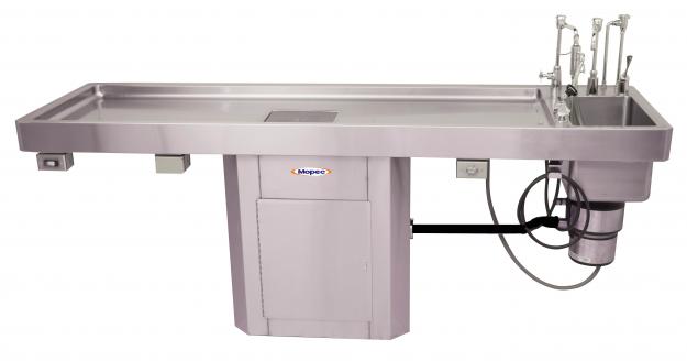 Post Mortem Table - Pedestal Style with Large Sink - CE100-0