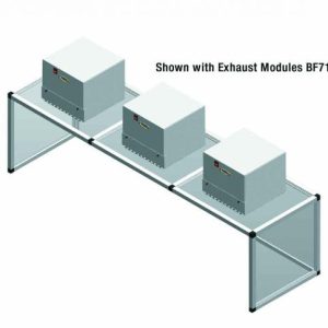 Fume Exhaust Hood 72L x 20H x 20D - BF772-0