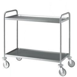 Stainless Steel Mortuary Trolley - holds 80kg