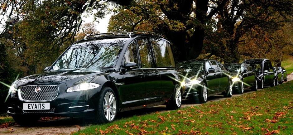 evans funeral cars