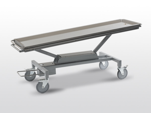 Inclinable Body Trolley with Adjustable Height-0