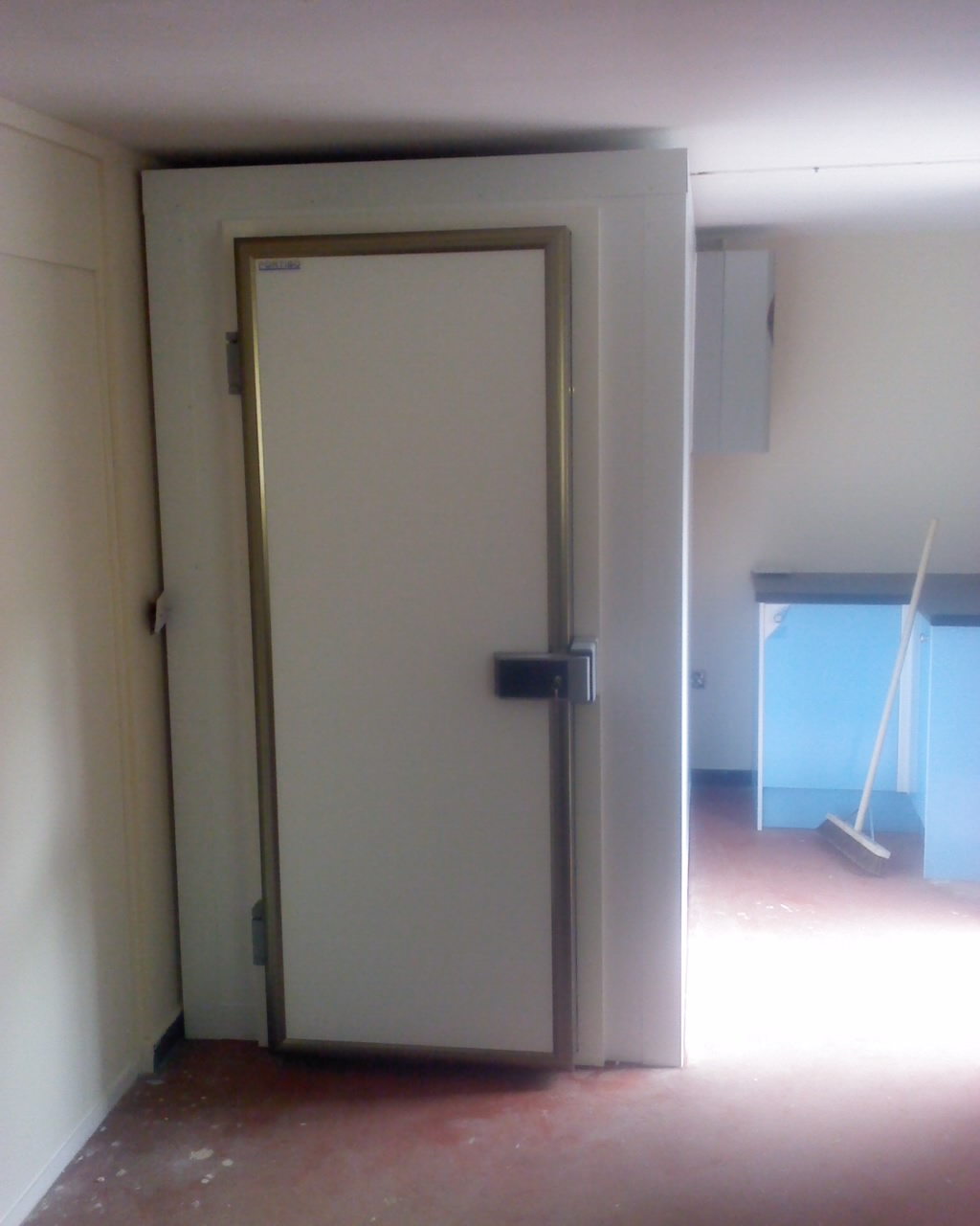 Single door mortuary fridge cabinet-0