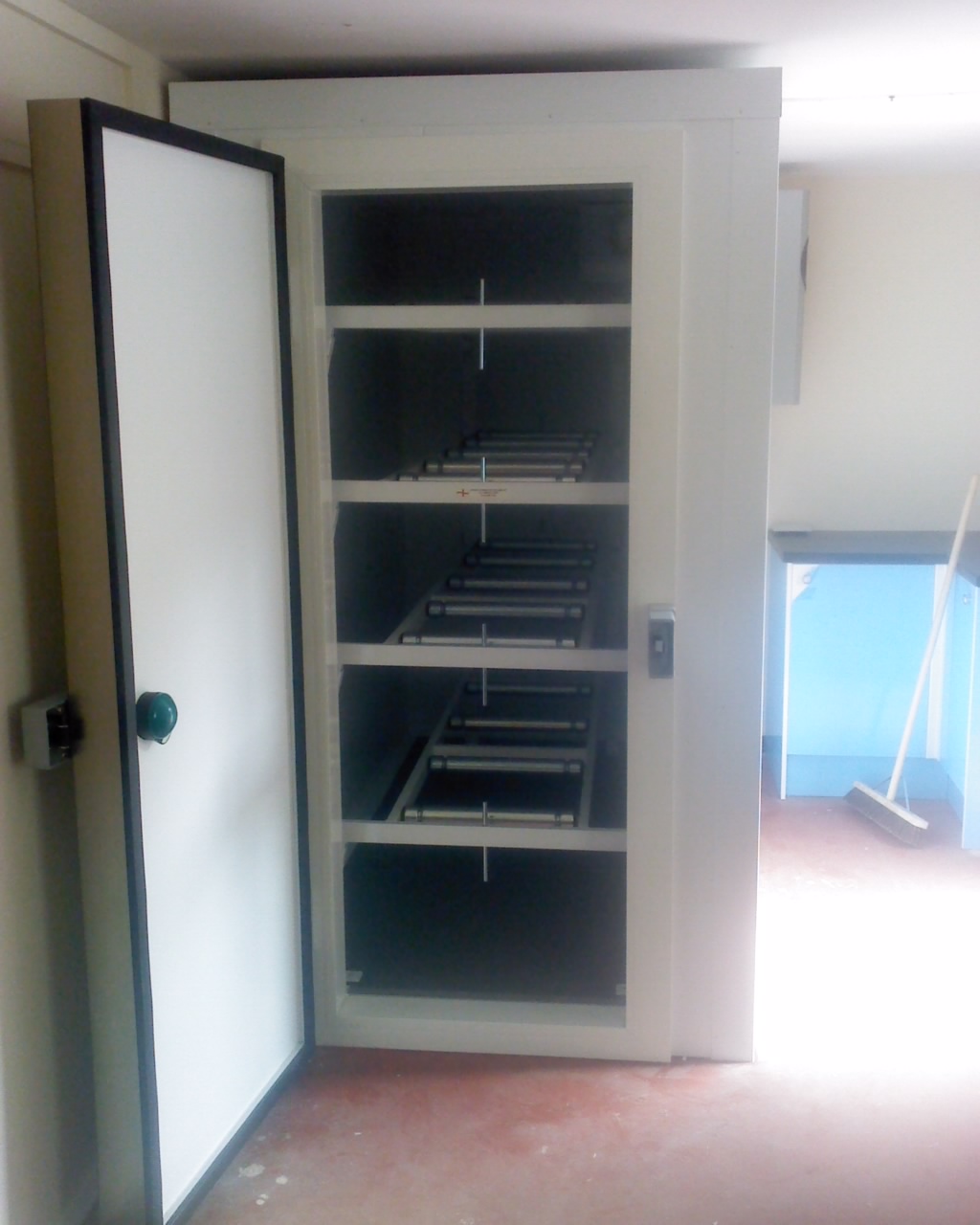 Single door mortuary fridge cabinet-2142