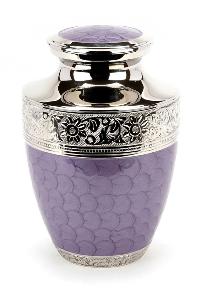 PIMLICO PURPLE CREMATION ASHES URN