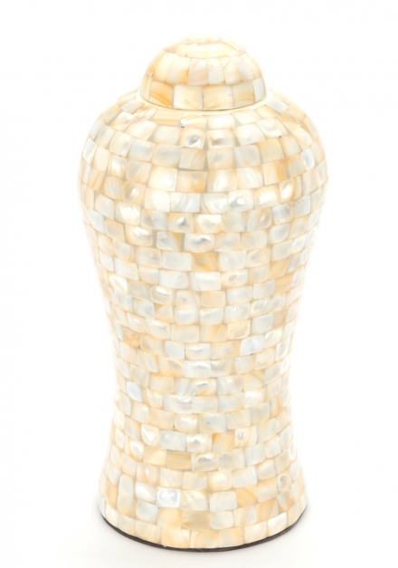 LYNTON MOTHER OF PEARL CREMATION ASHES URN