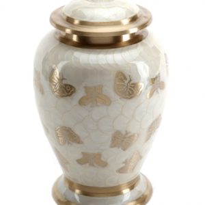 BURFORD PEARL CREMATION ASHES URN