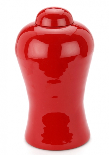 LYNTON RED CREMATION ASHES URN
