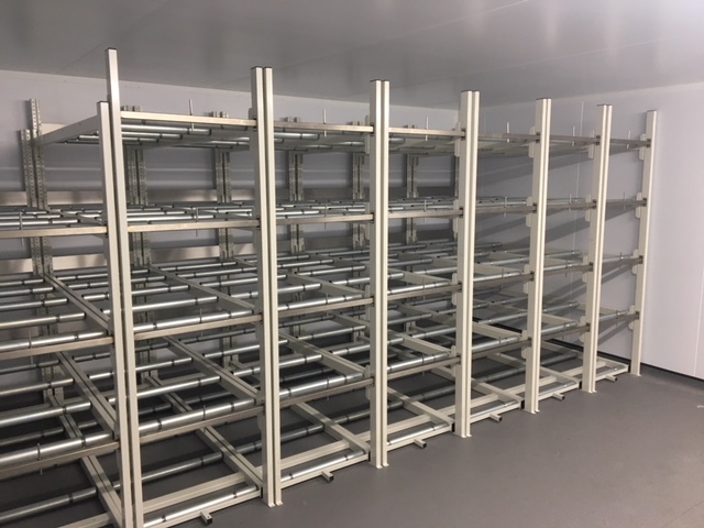 Mortuary fridge racking-0