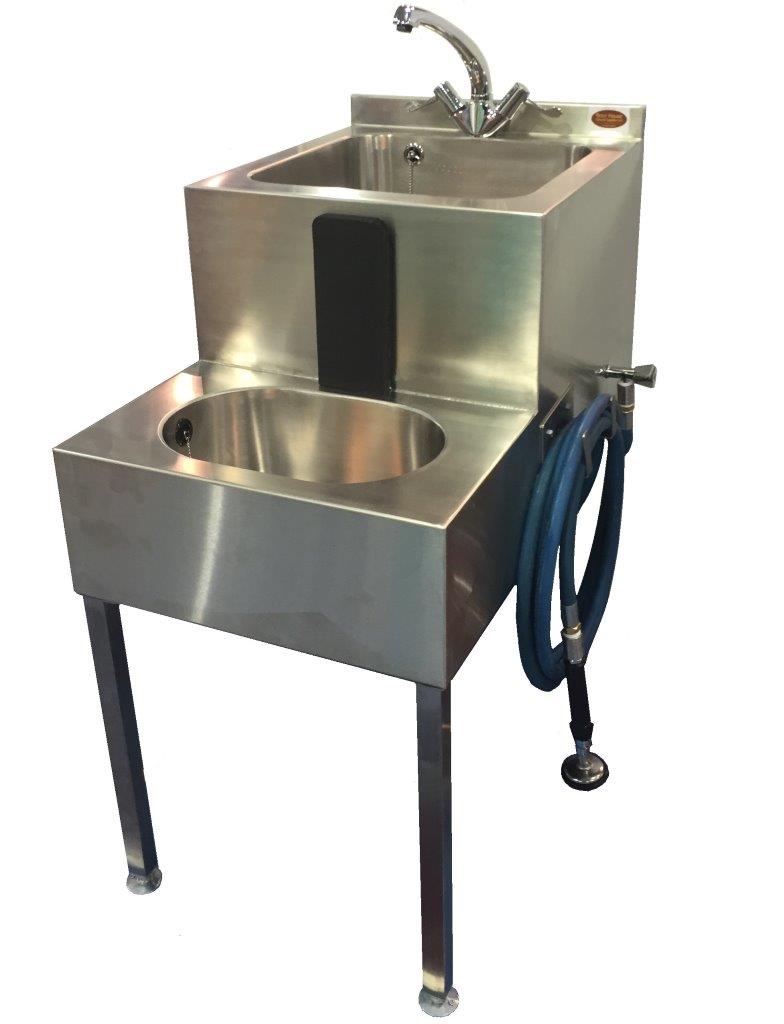 Dual sink embalming station-0