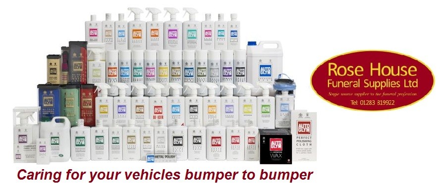 Autoglym vehicle care products for funeral fleets